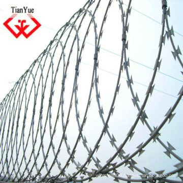 Galvanized Razor Barbed Wire (BTO, CBT)